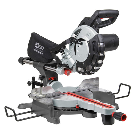01511 10" Sliding Compound Sliding Mitre Saw With Laser 230V - siptoolshop