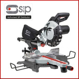 01511 10" Sliding Compound Sliding Mitre Saw With Laser 230V - siptoolshop