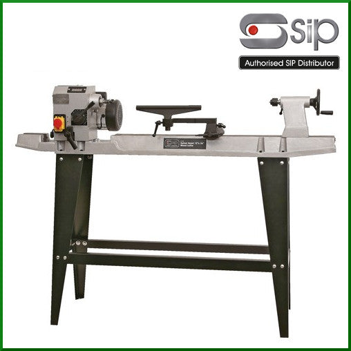 01938 12" X 36" Swivel Head Wood Lathe 550W Motor 500 2000 Rpm