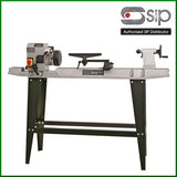 01938 12" X 36" Swivel Head Wood Lathe 550W Motor 500 - 2000 Rpm - siptoolshop