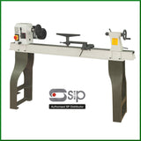 01940 Rotating Professional Wood Turning Lathe 1100Mm With Cast Iron Legs - siptoolshop