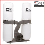 01956 3Hp Dust Collector - 4 Bag - siptoolshop