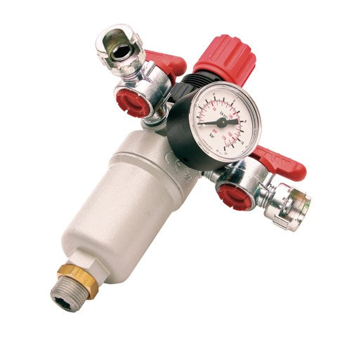02080 Midi Filter Regulator (3/8In Lower) Compressor Line Tool - siptoolshop