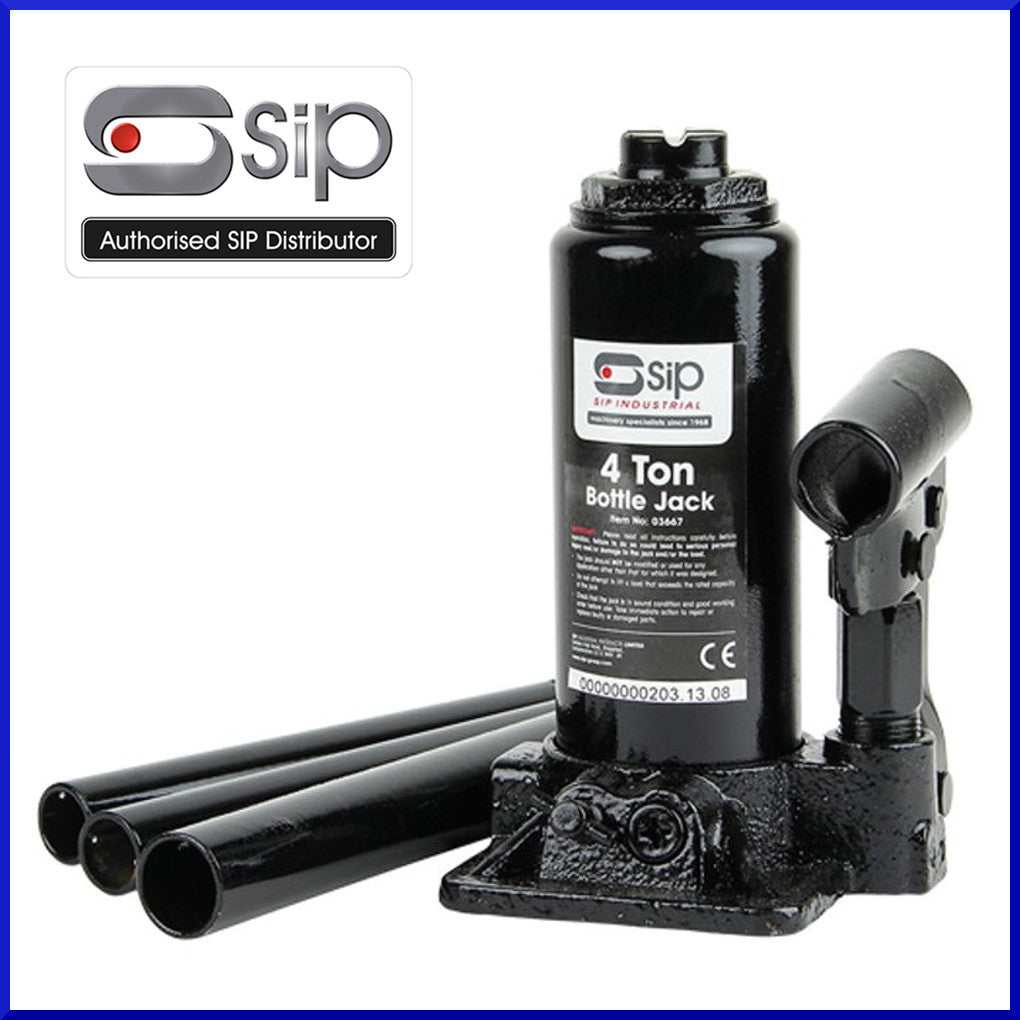 03667 4 Ton Bottle Jack Lifts 183Mm 354Mm