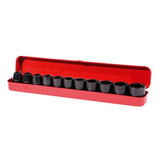 07507 1/2" Professional Air Impact Socket Set (12Pc) - siptoolshop