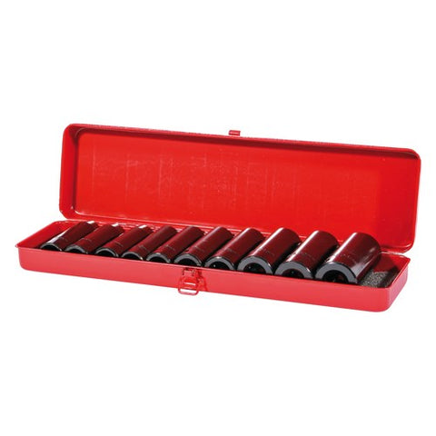 07513 1/2" Professional Impact Deep Socket Set (10Pc) - Chrome Vanadium - siptoolshop