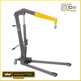 09808 Winntec 1 Ton Folding Engine Crane - Packed In Wooden Box - siptoolshop
