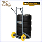 09824 Winntec Tyre & Wheel Smart Cart - 14" To 20" Wheels 200Kg Capacity - siptoolshop