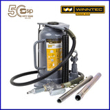 09827 Winntec 20 Ton Air Bottle Jack - 245Mm -> 470Mm With 80Mm Extension - siptoolshop