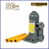 09841 Winntec 6 Ton Bottle Jack 197Mm -> 382Mm With 60Mm Screw Extension - siptoolshop