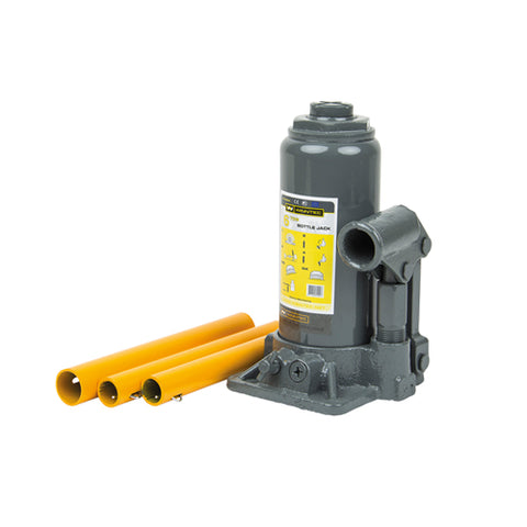 09841 Winntec 6 Ton Bottle Jack 197Mm -> 382Mm With 60Mm Screw Extension - siptoolshop