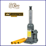 09841 Winntec 6 Ton Bottle Jack 197Mm -> 382Mm With 60Mm Screw Extension - siptoolshop