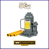 09843 Winntec 12 Ton Low Profile Bottle Jack - 60Mm Screw Extension - siptoolshop