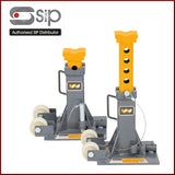 09846 Pair Of Winntec 12 Ton Pin Type Jack Stands 302Mm ->450Mm - siptoolshop
