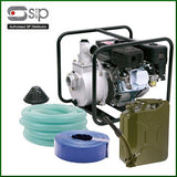 03933 600 Litres / Minute 2" Petrol Water Pump Package Deal - siptoolshop