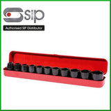 07507 1/2" Professional Air Impact Socket Set (12Pc) - siptoolshop