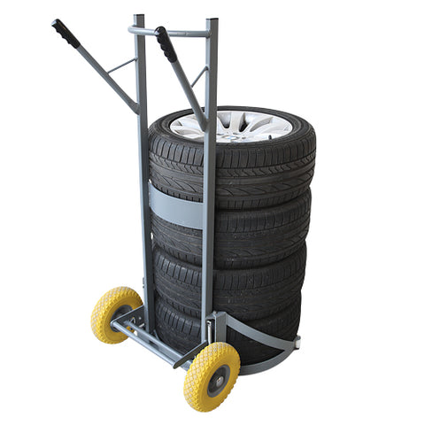 09824 Winntec Tyre & Wheel Smart Cart - 14" To 20" Wheels 200Kg Capacity - siptoolshop