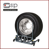 09871 Winntec Hydraulic Truck Wheel Dolly - 150Kg Capacity - siptoolshop